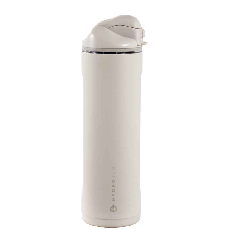 Ease2o 24oz | 2-in-1 Water Bottle with Soft Straw &amp; Chug Spout – Linen