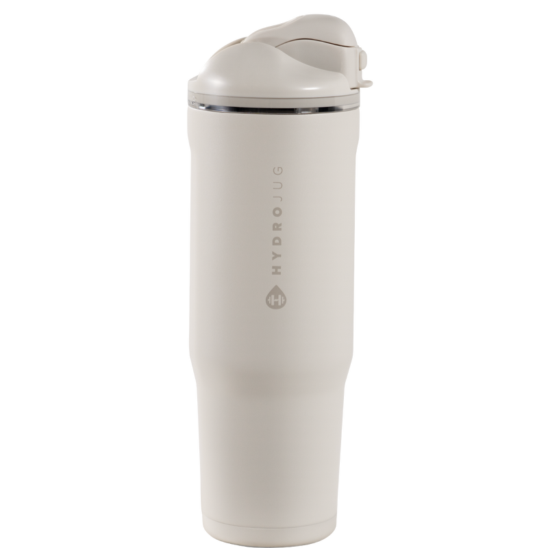 Ease2o 40oz | Dual-Function Water Bottle with Straw &amp; Chug Spout – Linen