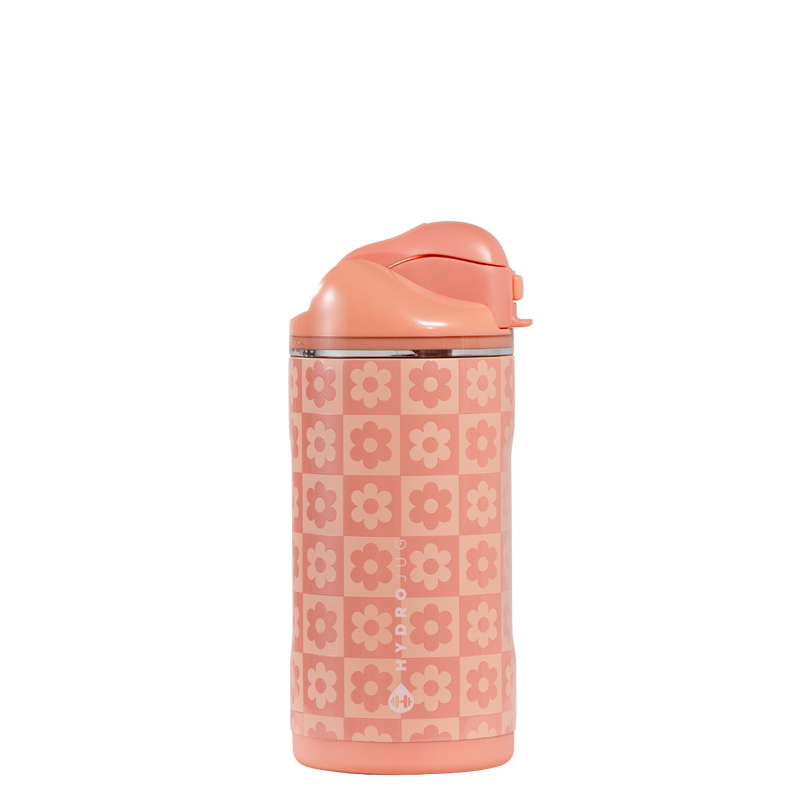 Ease2o 14oz | Leakproof 2-in-1 Kids Water Bottle Straw &amp; Chug Spout – Daisy Checkers
