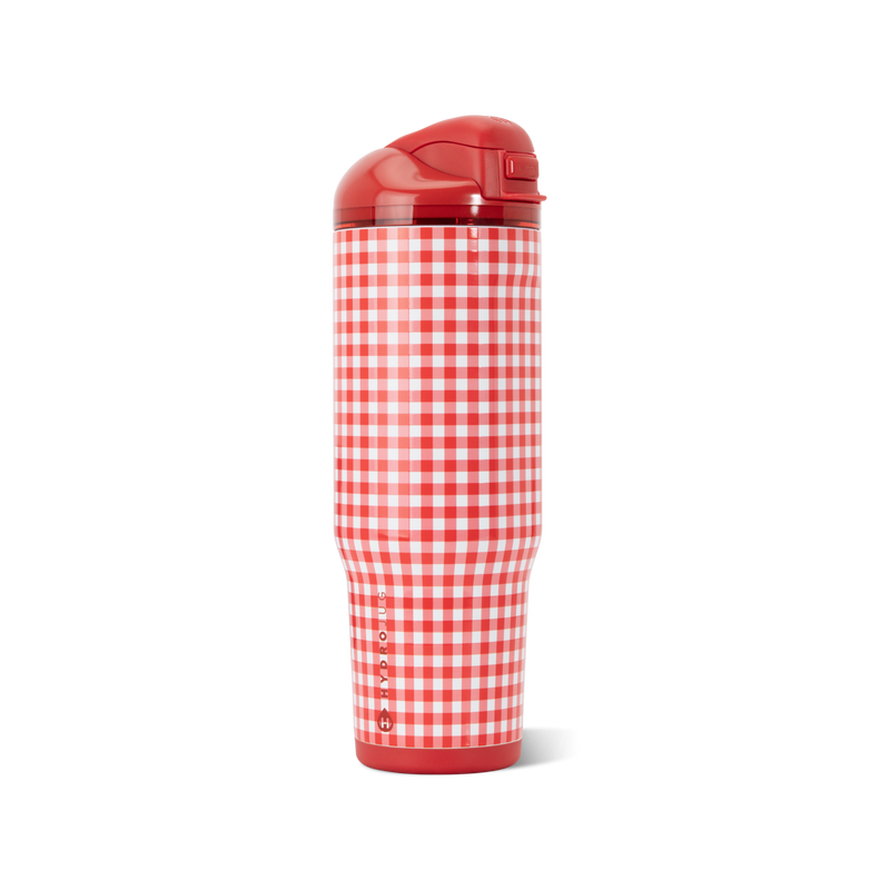 Ease2o 32oz | Compact Water Bottle with Straw &amp; Chug Spout – Summer Picnic