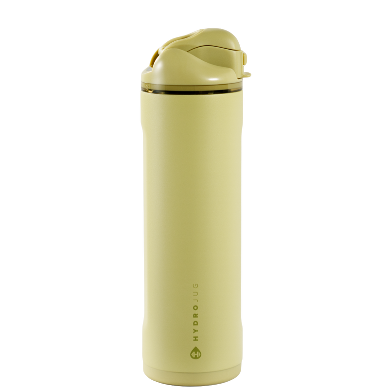 Ease2o 24oz | 2-in-1 Water Bottle with Soft Straw &amp; Chug Spout – Olive